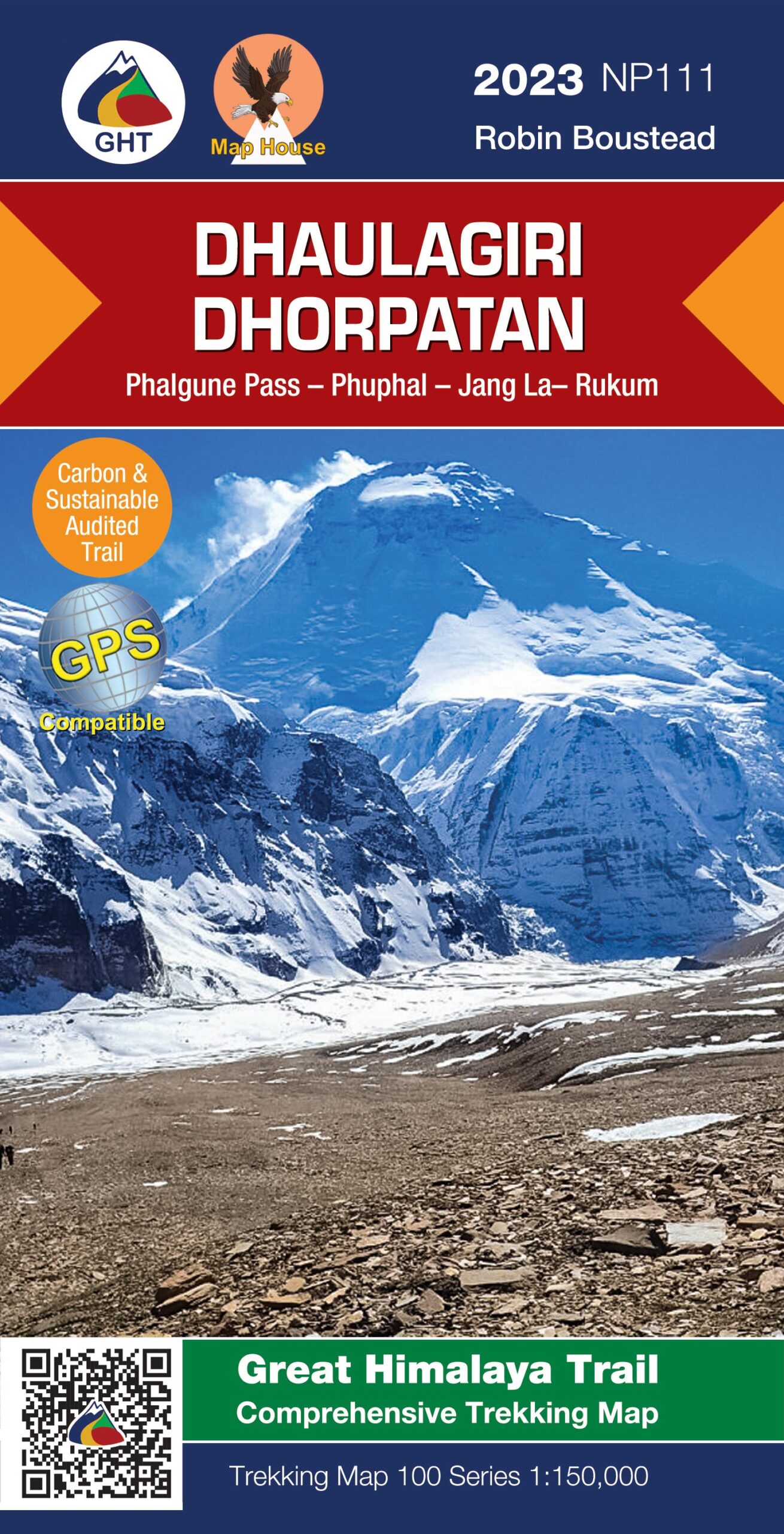 Dhaulagiri Dhorpatan (The Great Himalaya Trail Series Maps)