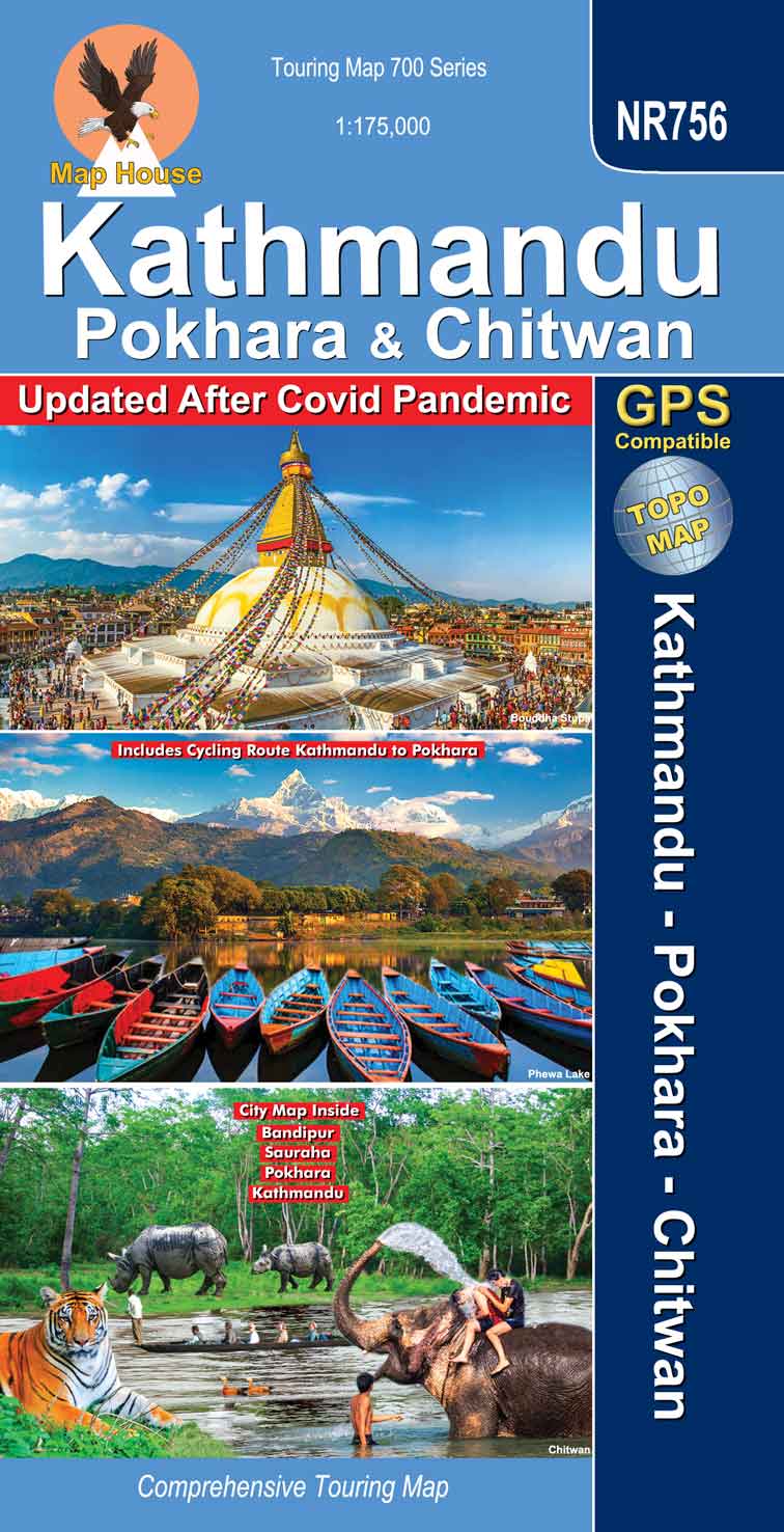 Kathmandu Pokhara Chitwan (Cycling – Trekking – Road Map)